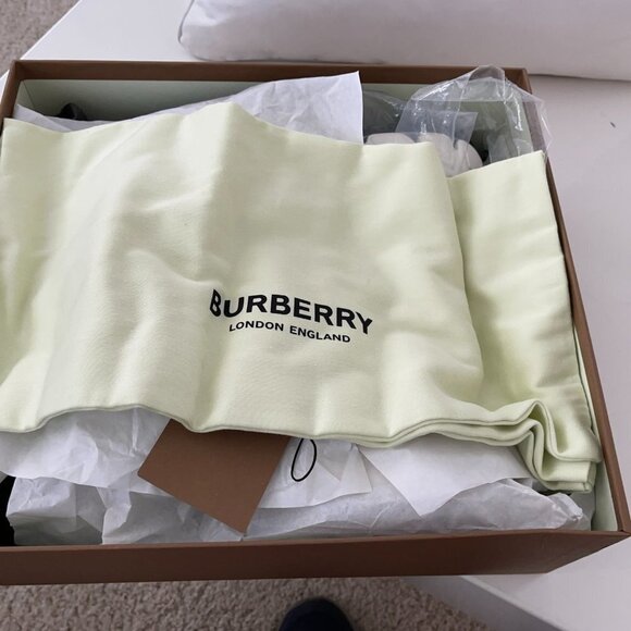 Burberry Arthur M Story White Icon Stripe Mens Sneakers, 41/43, 8048548 - Picture 10 of 14